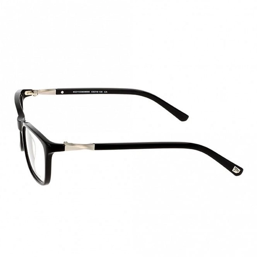 Full Rim Acetate Rectangle Black Medium 5th Avenue FAAF43 Eyeglasses