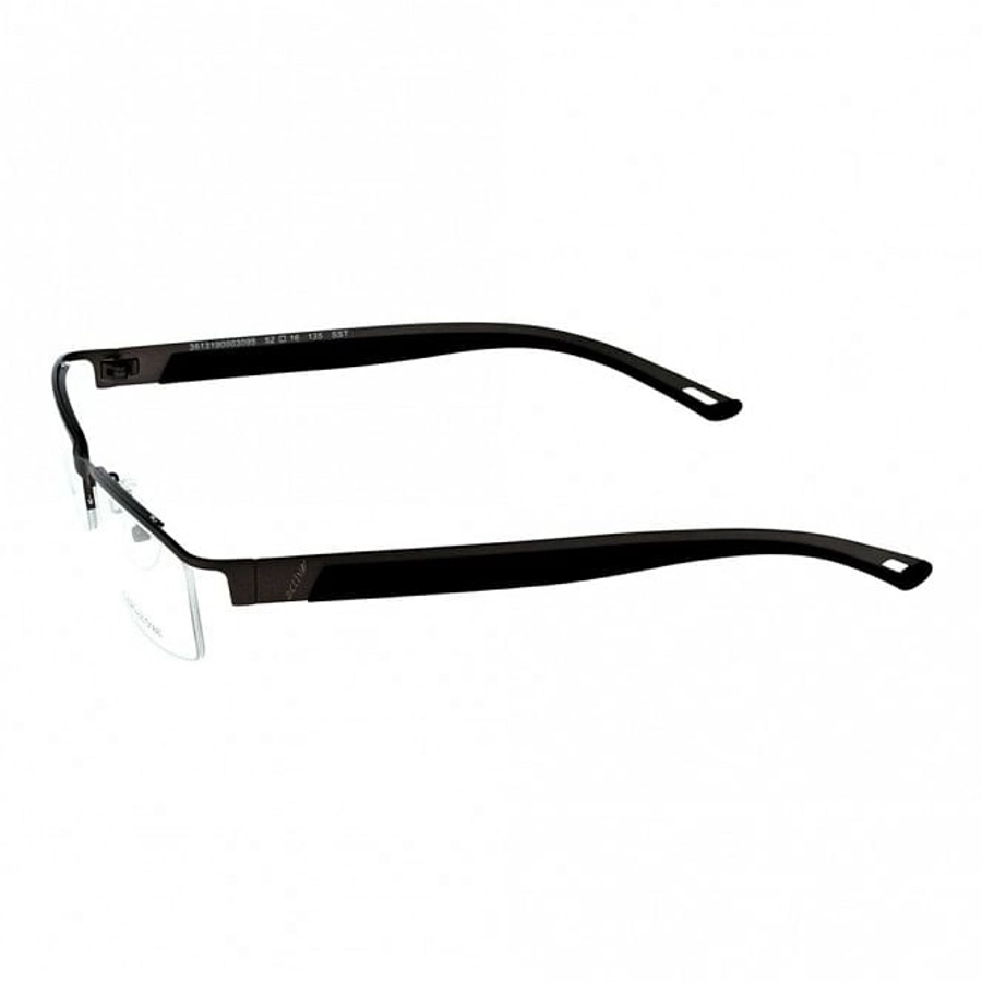 Half Rim Metal Rectangle Gun Metal Small Activ URB18 Eyeglasses