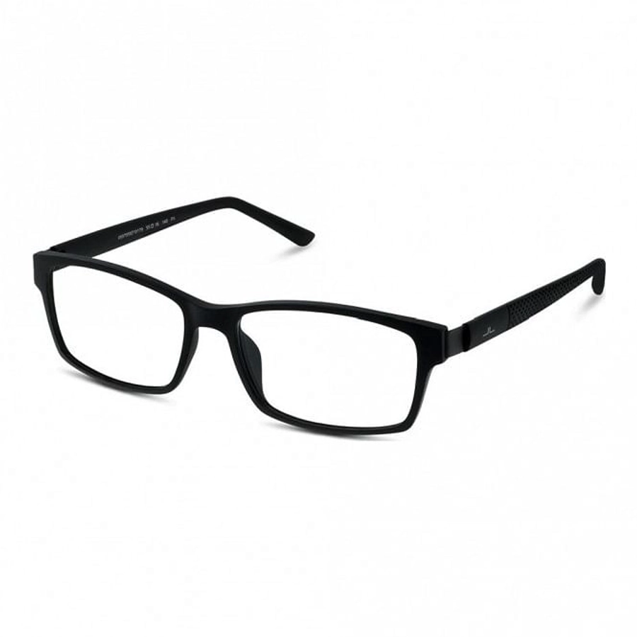 Full Rim TR90 Rectangle Black Large Julius JUAM02 Eyeglasses