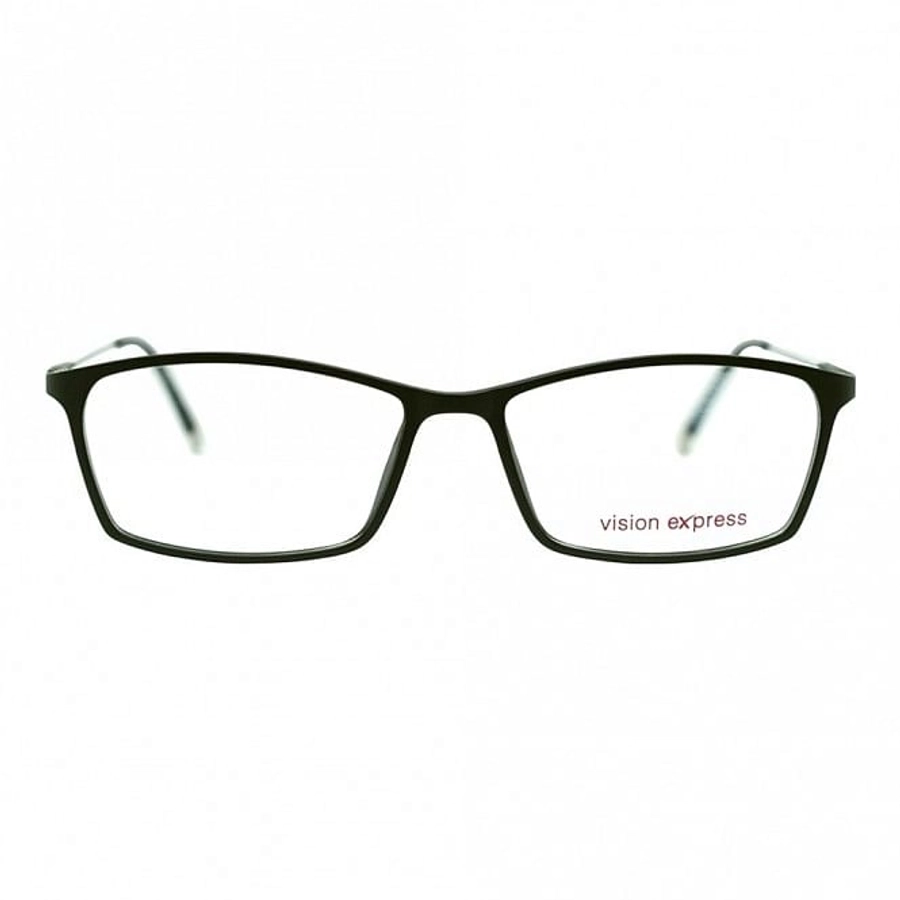 Full Rim Ultem Rectangle Black Medium Vision Express 29340 Eyeglasses