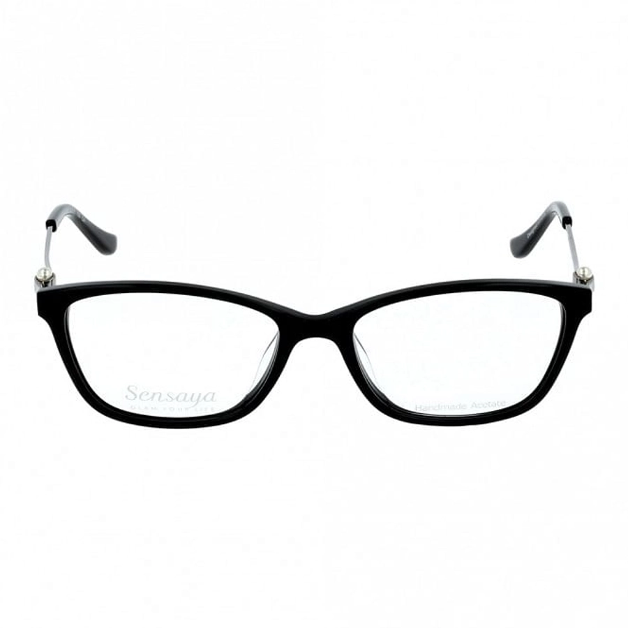 Full Rim Acetate Rectangle Black Small Sensaya SYCF18 Eyeglasses