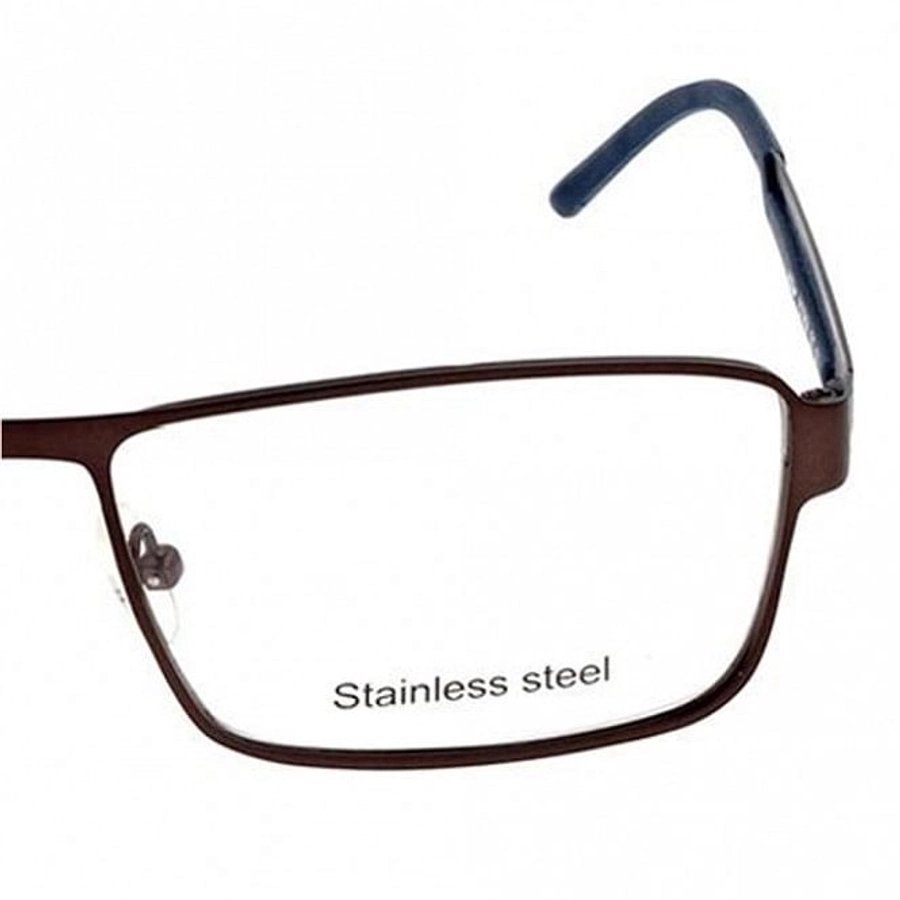 Full Rim Metal Rectangle Black Large Activ ACCM04 Eyeglasses