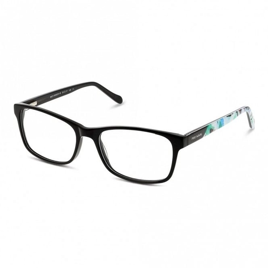 Full Rim Acetate Rectangle Black Medium Miki Ninn MNBF53 Eyeglasses