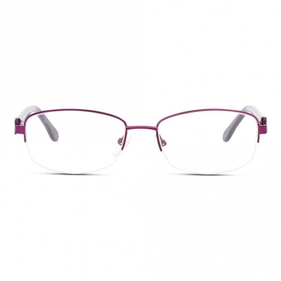 Half Rim Monel Almond Violet Medium DbyD DBCF07 Eyeglasses