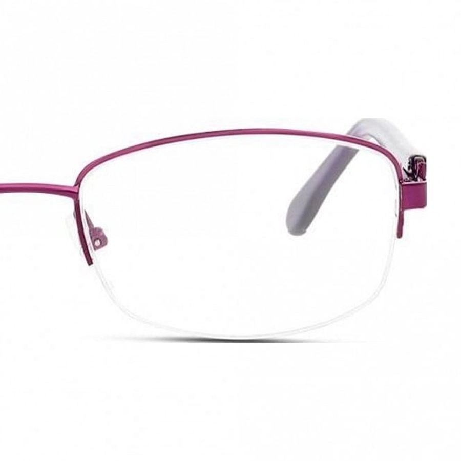 Half Rim Monel Almond Violet Medium DbyD DBCF07 Eyeglasses