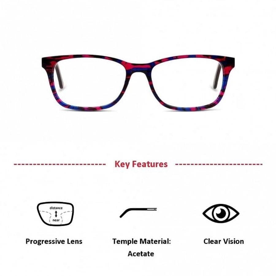 Full Rim Acetate Almond Violet Medium Miki Ninn MNCF36 Eyeglasses