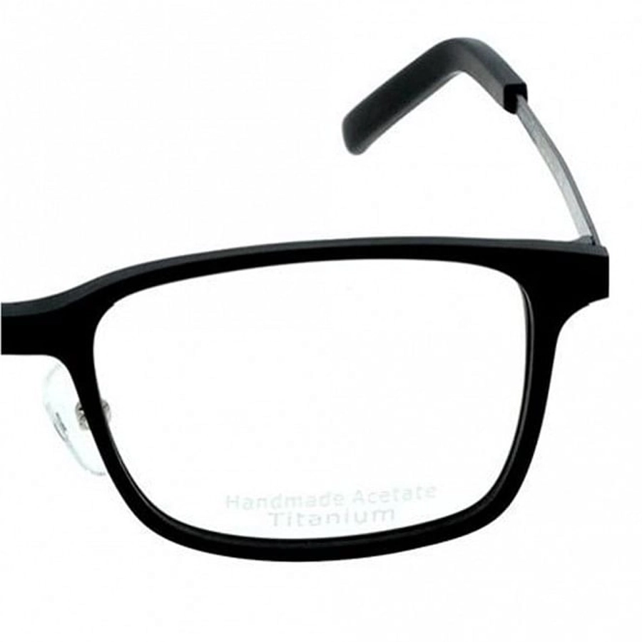 Full Rim Acetate Rectangle Black Small Julius JUDM16 Eyeglasses