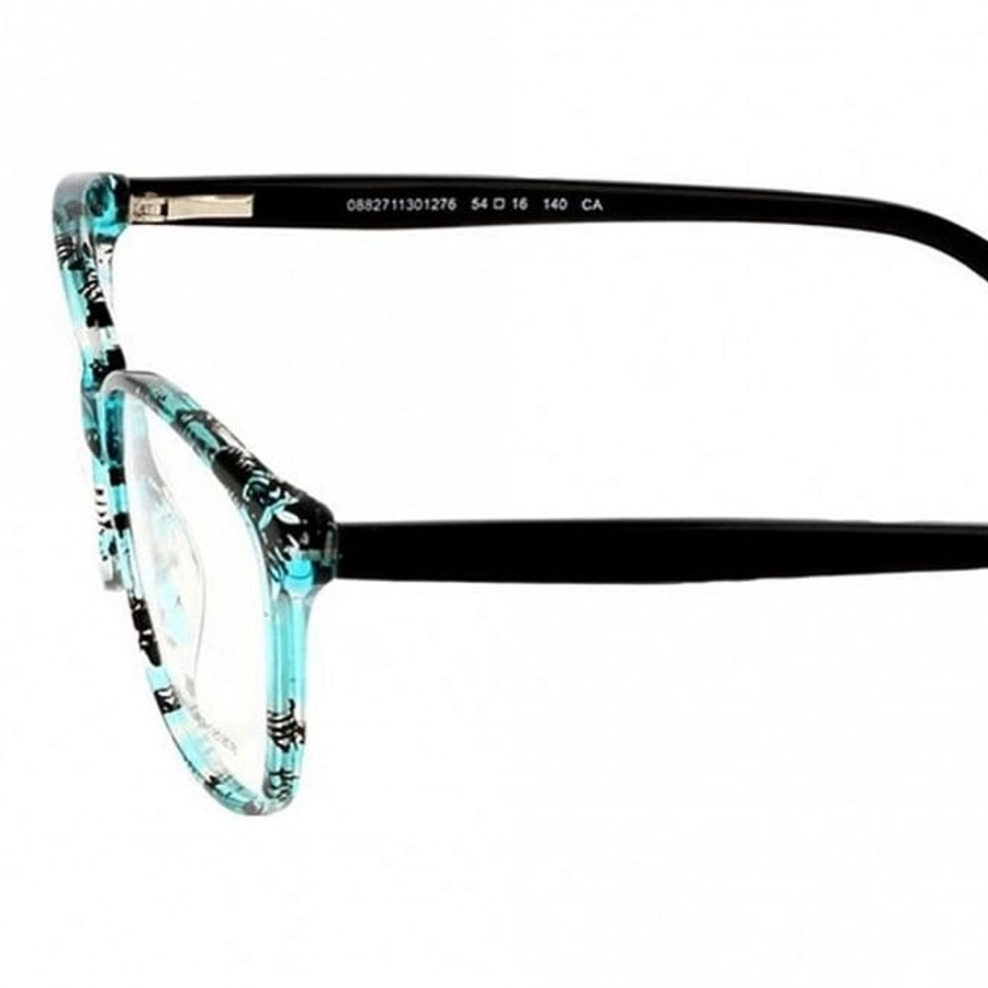 Full Rim Acetate Cat Eye Blue Medium In Style ISBF36 Eyeglasses