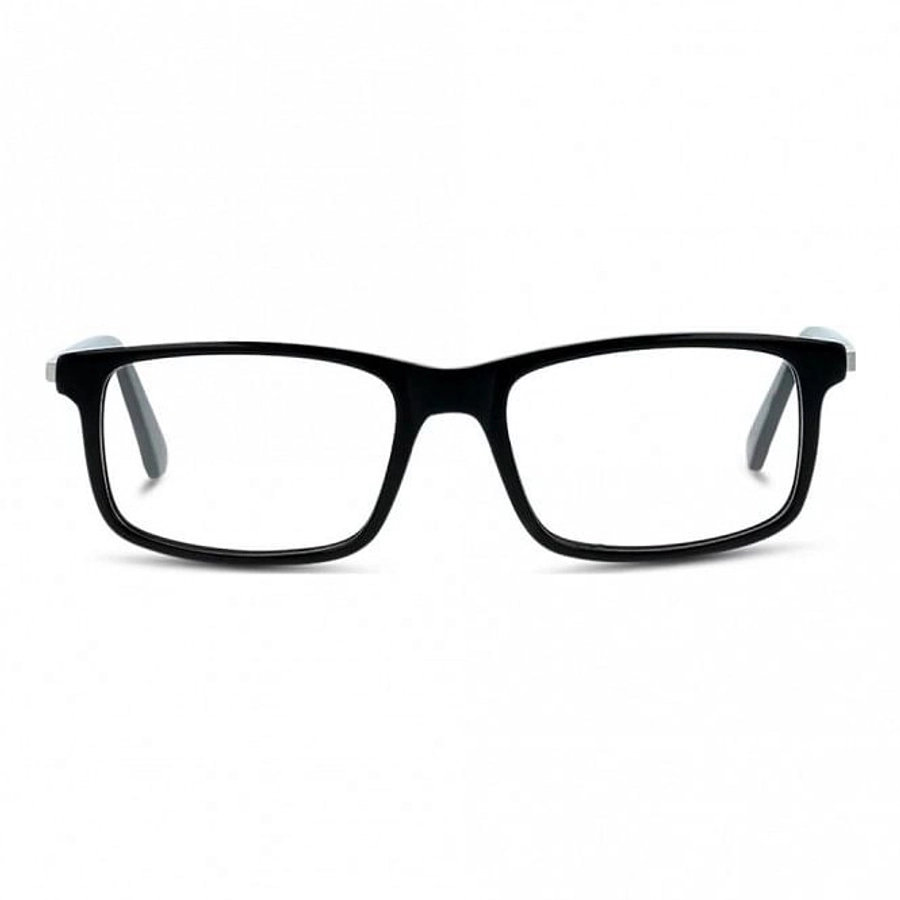 Full Rim Acetate Rectangle Black Medium In Style ISAM27 Eyeglasses