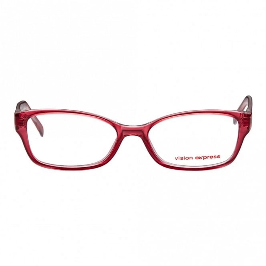 Full Rim Polycarbonate Oval Red Medium Vision Express 31615 Eyeglasses