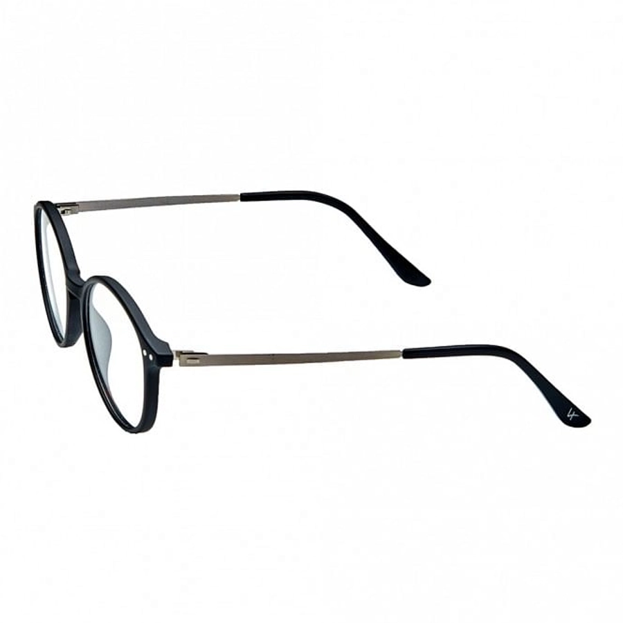Full Rim Ultem Round Black Medium Vision Express 29394 Eyeglasses