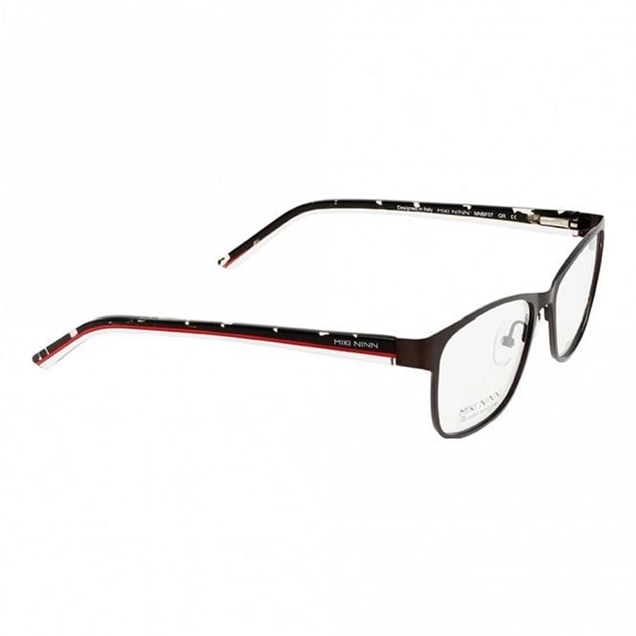 Blue Shield (Zero Power) Computer Glasses: Full Rim Almond Gun Metal Stainless Steel Small MNBF07 