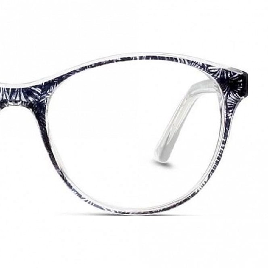 Full Rim Acetate Round Black Medium Miki Ninn MNEF14 Eyeglasses