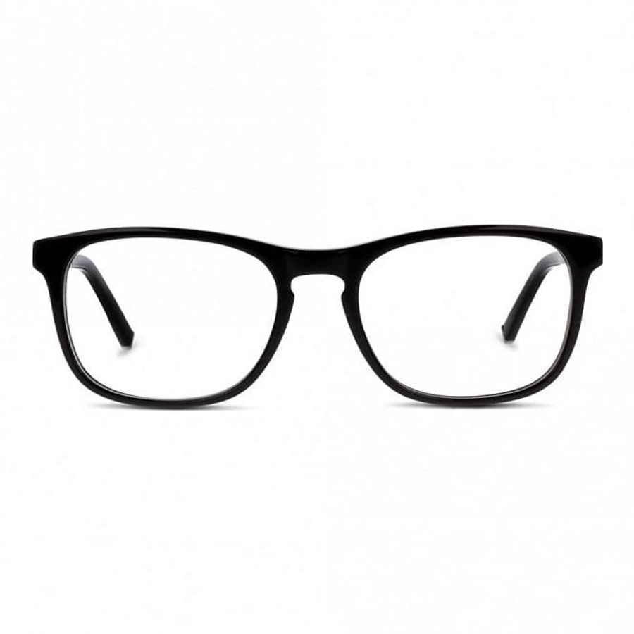 Full Rim Acetate Rectangle Black Medium Heritage HEDM14 Eyeglasses