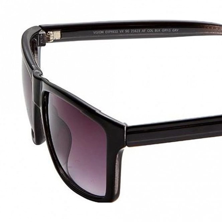 Rectangle Grey Polycarbonate Full Rim Medium Vision Express 21623 Sunglasses