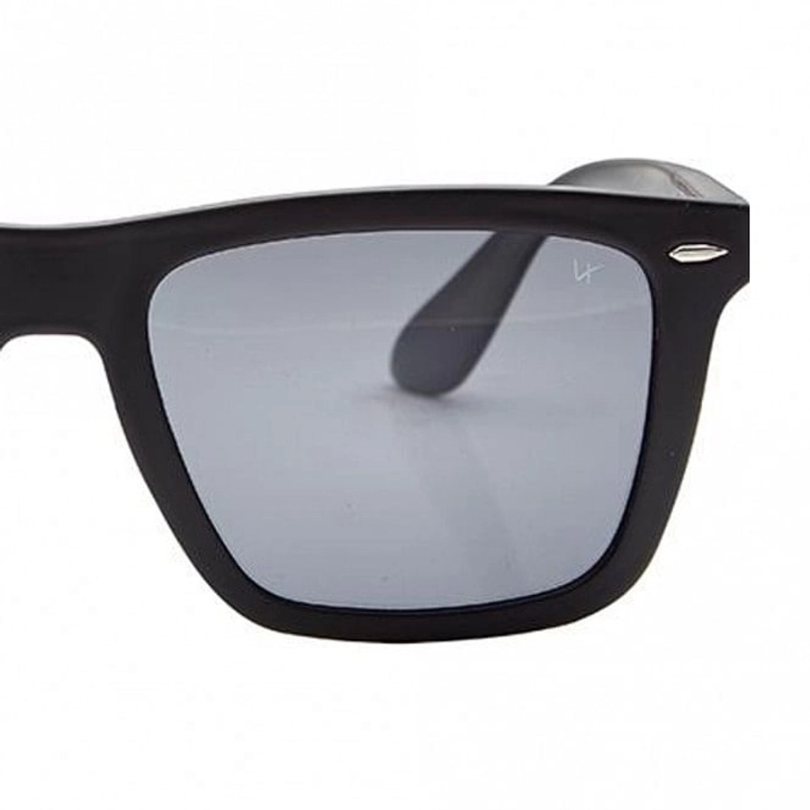 Rectangle Polarised Lens Grey Solid Full Rim Large Vision Express 72019P Sunglasses