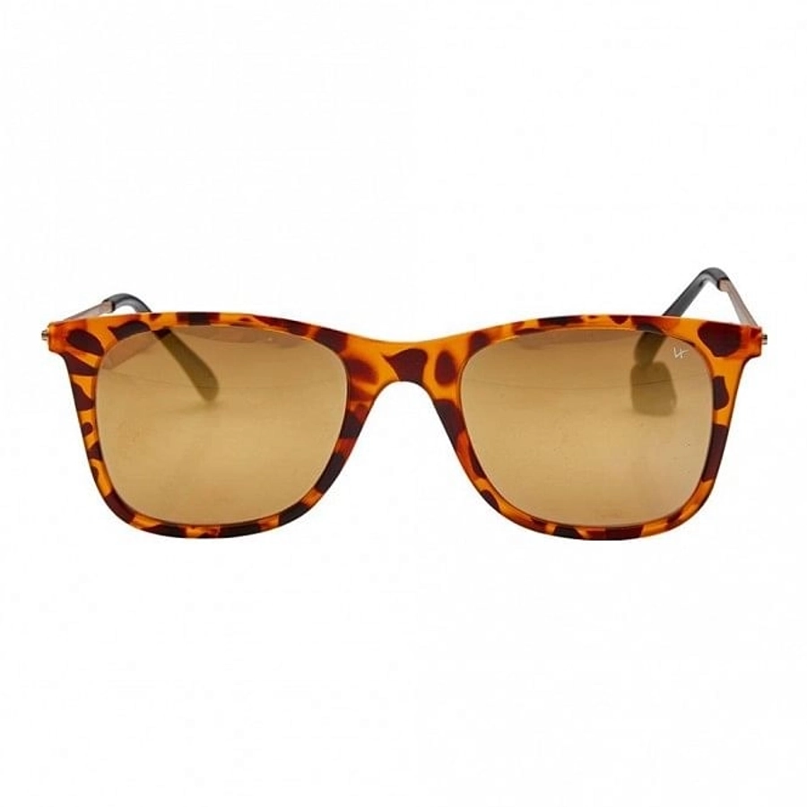 Wayfarer Brown Polycarbonate Full Rim Medium Vision Express 72022 Sunglasses