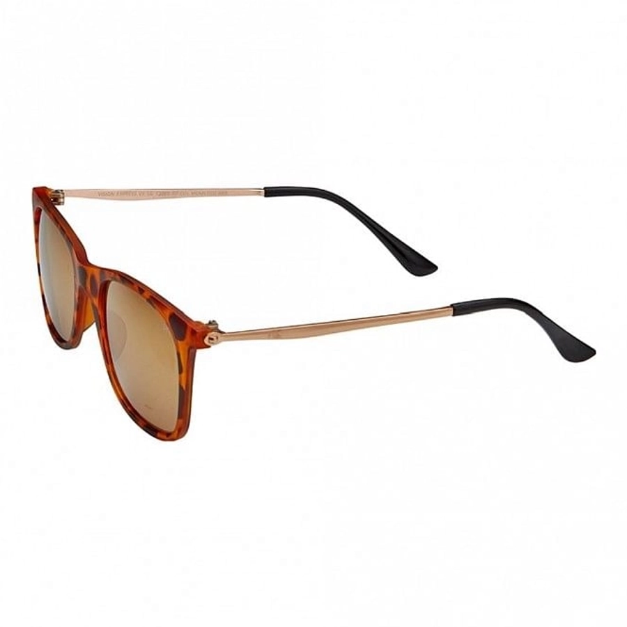 Wayfarer Brown Polycarbonate Full Rim Medium Vision Express 72022 Sunglasses