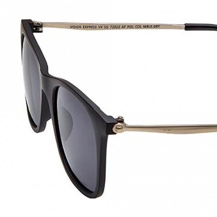Wayfarer Polarised Lens Grey Full Rim Medium Vision Express 72022P Sunglasses