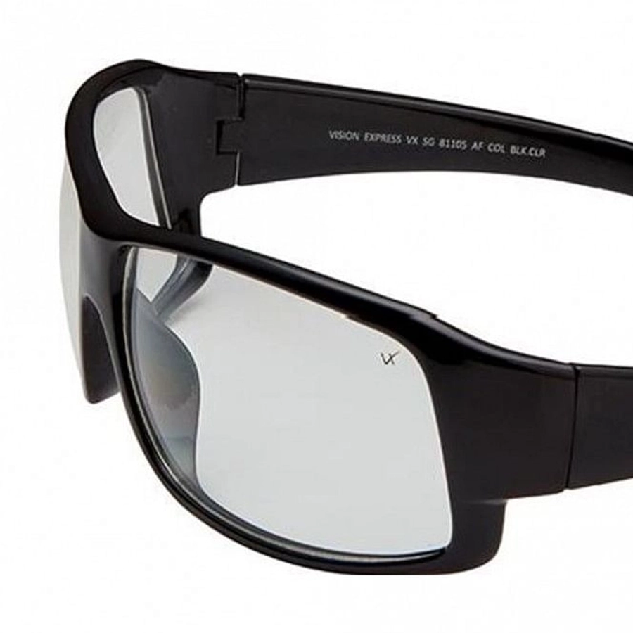 Rectangle Clear Polycarbonate Full Rim Medium Vision Express 81105 Sunglasses