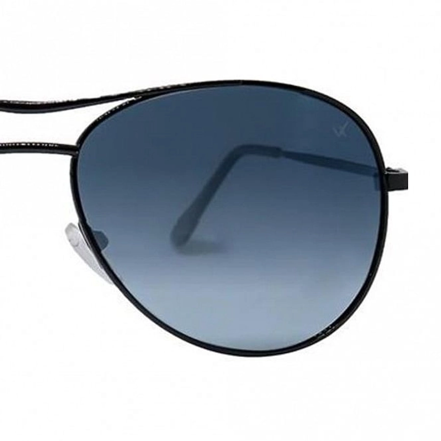 Aviator Polarised Lens Grey Full Rim Medium Vision Express 12031P Sunglasses