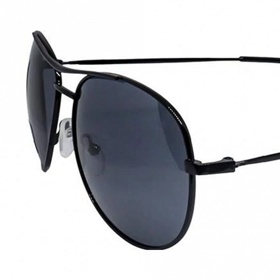 Aviator Polarised Lens Grey Full Rim Medium Vision Express 12031P Sunglasses