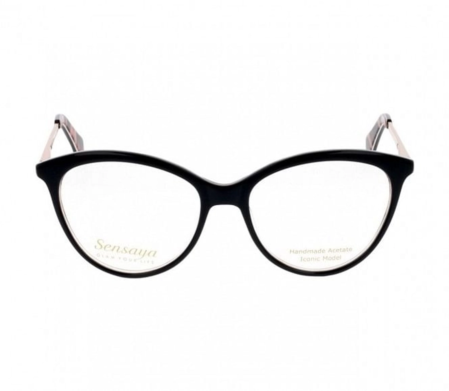 Full Rim Acetate Cat Eye Black Medium Vision Express SYDF14 Eyeglasses