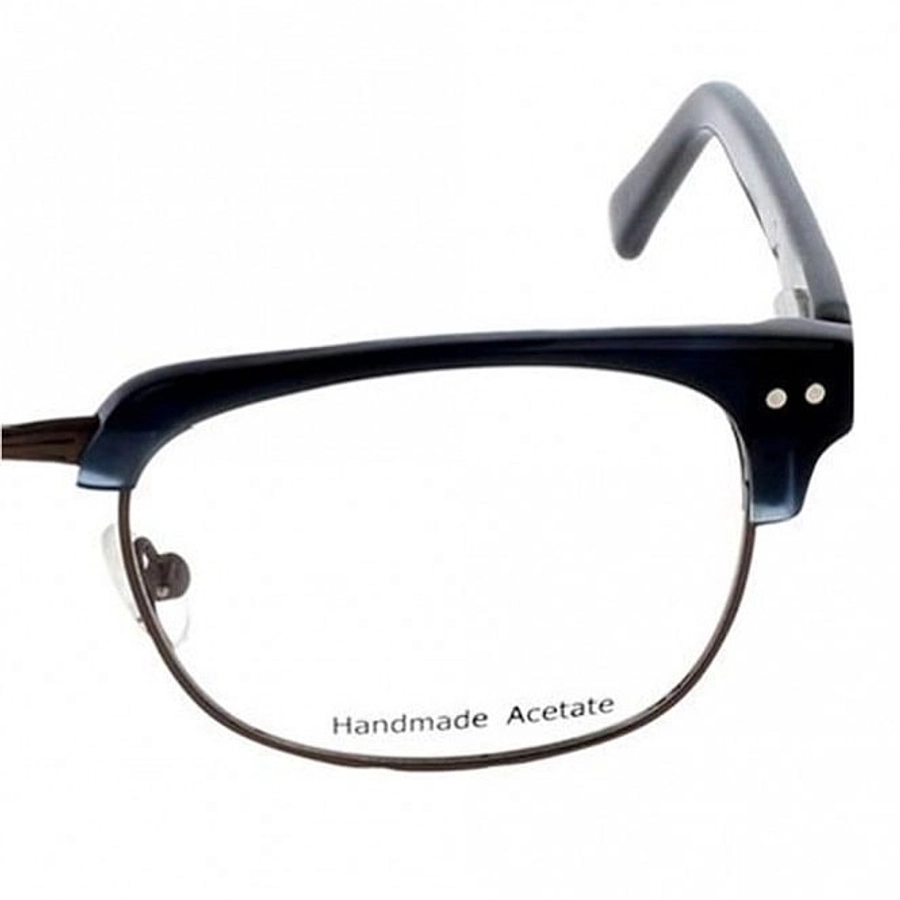 Full Rim Acetate Rectangle Blue Small In Style ISH49 Eyeglasses