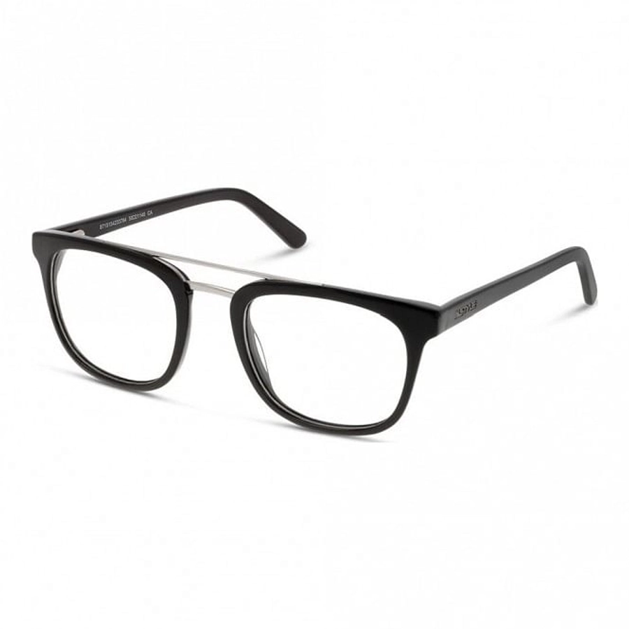 Full Rim Acetate Round Black Medium In Style ISFM03 Eyeglasses