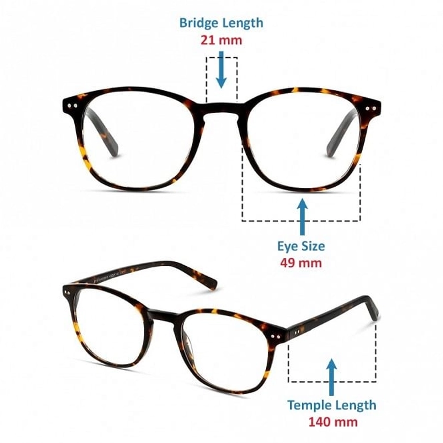 Full Rim Acetate Round Havana Medium DbyD DBFM03 Eyeglasses