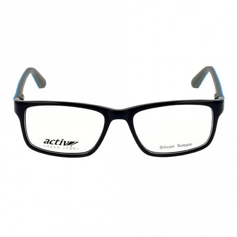 Full Rim Acetate Rectangle Blue Medium Activ ACEJ03 Eyeglasses