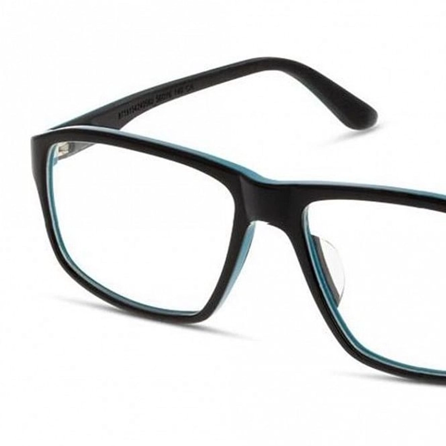 Full Rim Acetate Rectangle Black Large Activ ACFM07 Eyeglasses