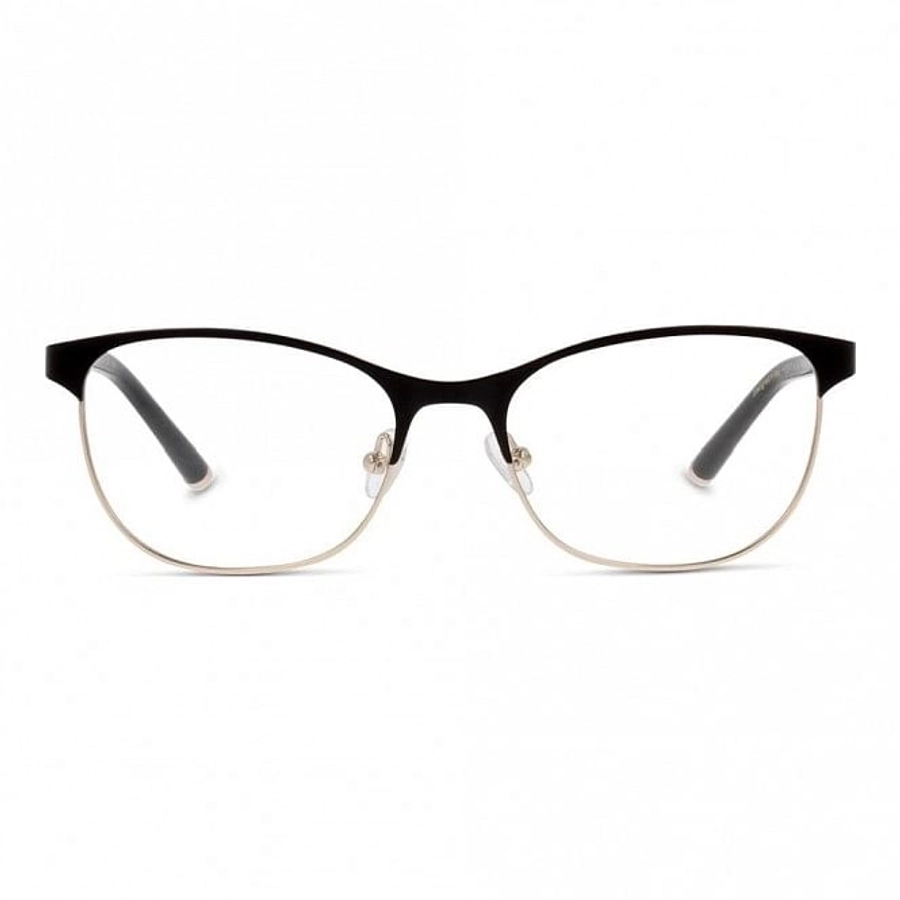 Full Rim Metal Oval Black Small Heritage HECF05 Eyeglasses