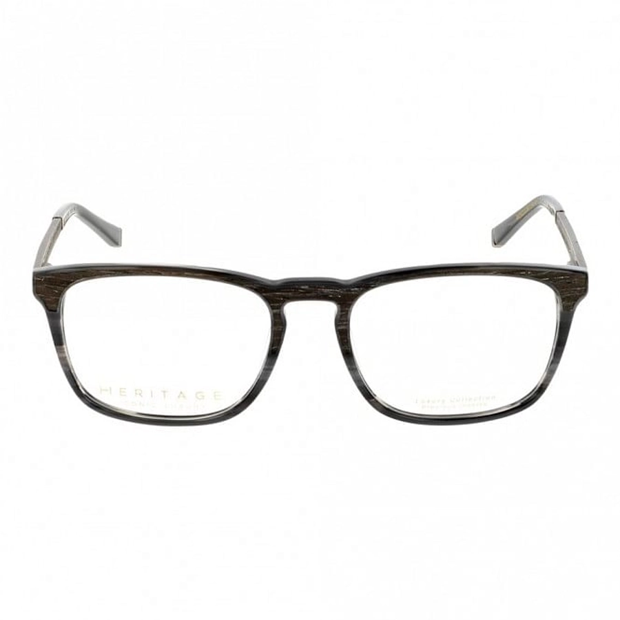 Full Rim Acetate Rectangle Brown Small Heritage HEFM10 Eyeglasses