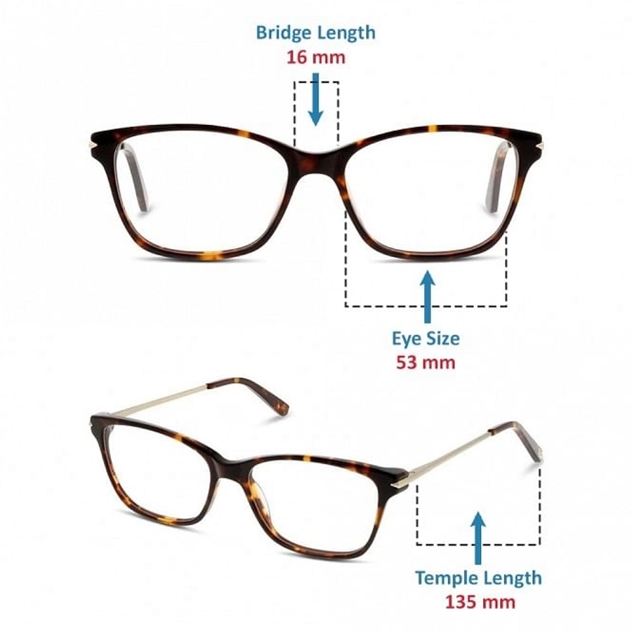 Full Rim Acetate Rectangle Blue Medium 5th Avenue FAFF03 Eyeglasses