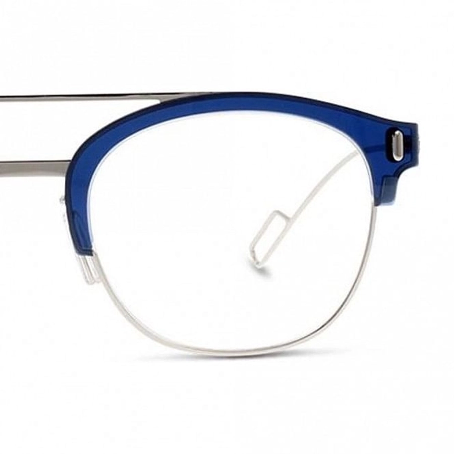 Full Rim Metal Aviator Silver Small Enzzo EZCF03 Eyeglasses