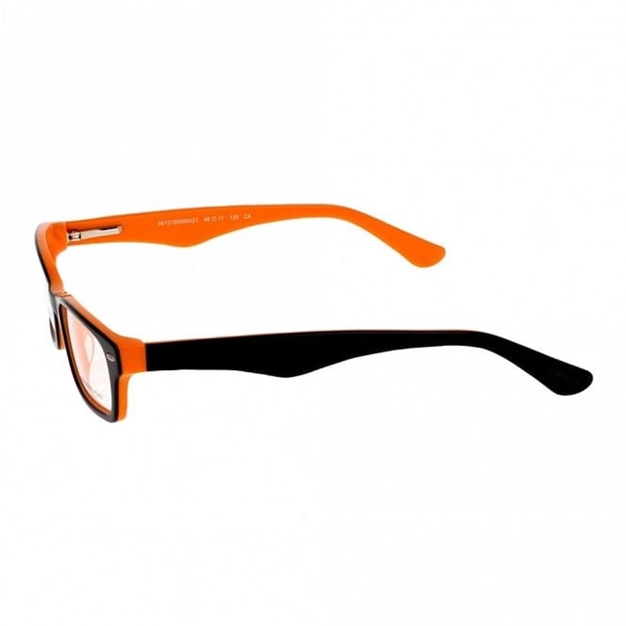 Full Rim Acetate Rectangle Black Small In Style ISJ09 Eyeglasses
