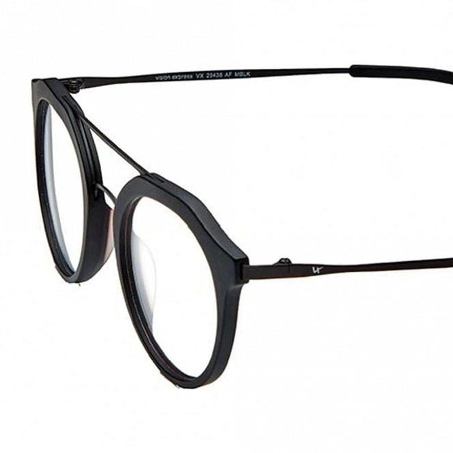 Full Rim Polycarbonate Round Black Small Vision Express 29438 Eyeglasses