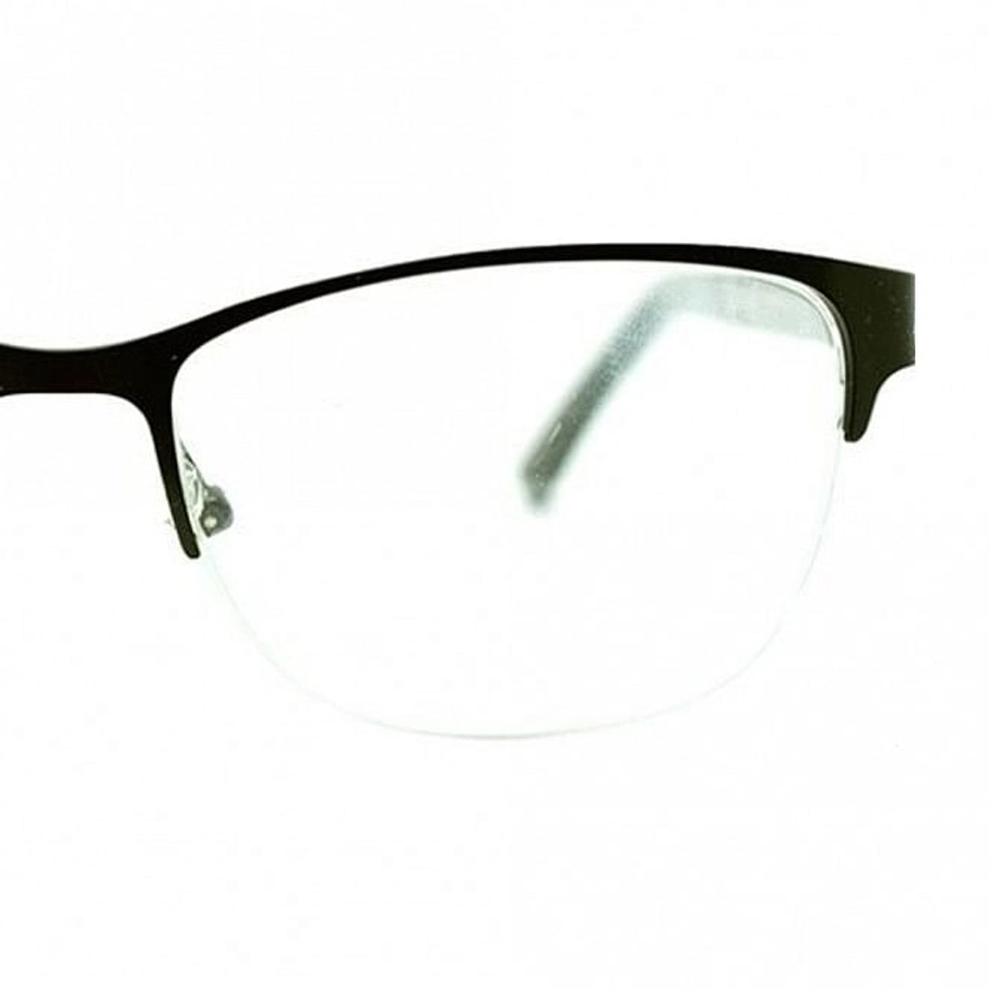 Half Rim Metal Rectangle Black Medium Vision Express BBDF20 Eyeglasses