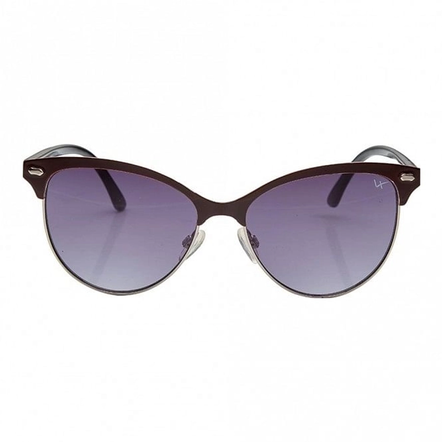Cat eye Grey Metal Full Rim Medium Vision Express 41293 Sunglasses