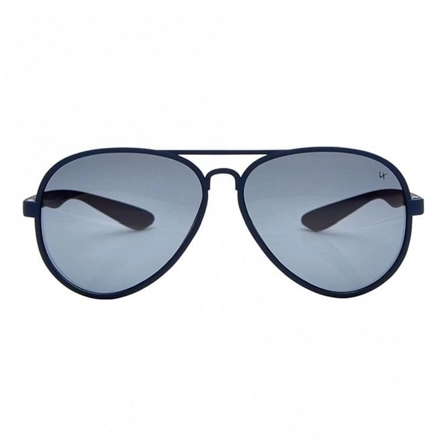 Aviator Polarised Lens Grey Full Rim Medium Vision Express 12025P Sunglasses