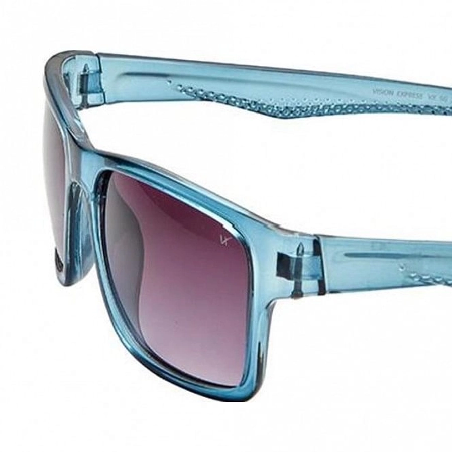 Rectangle Grey Polycarbonate Full Rim Medium Vision Express 21622 Sunglasses