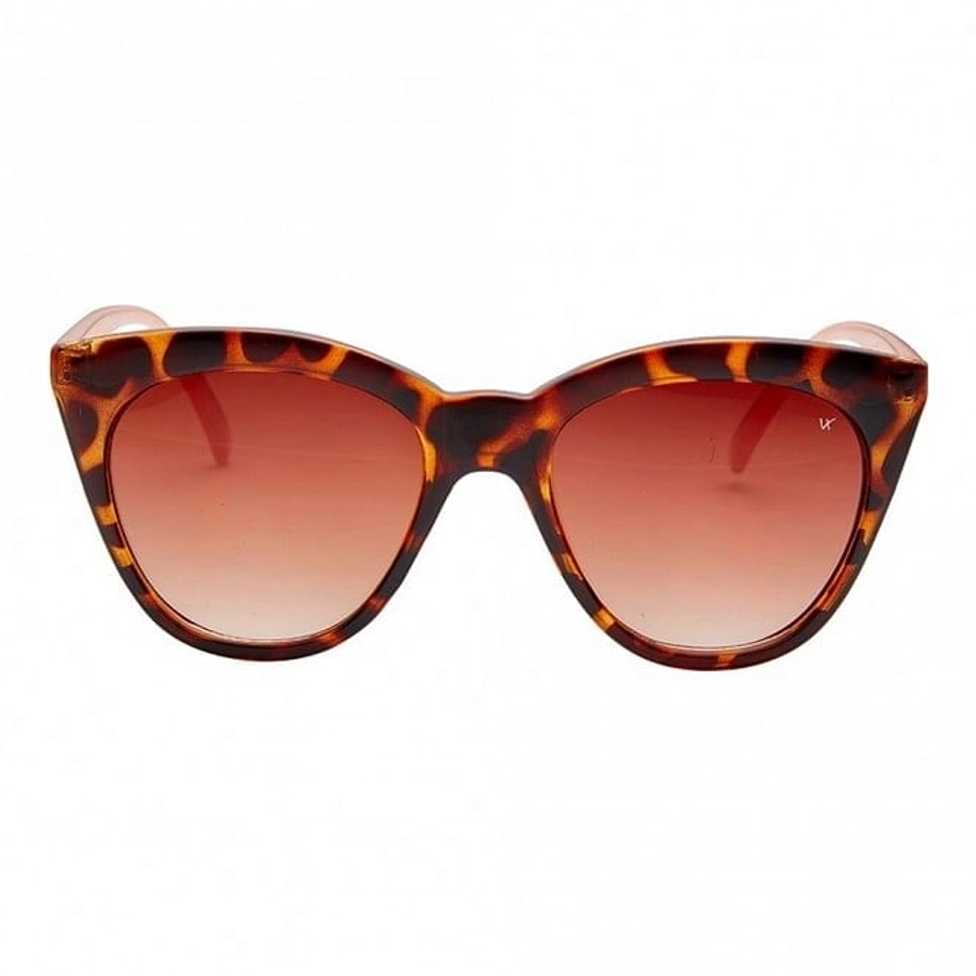 Cat eye Brown Gradient Polycarbonate Full Rim Medium Vision Express 41302 Sunglasses