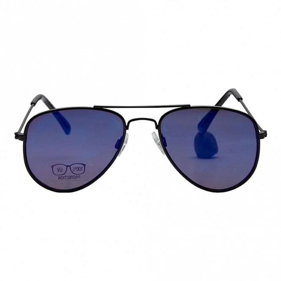 Aviator Grey Solid Metal Small Vision Express 51090 Kids Sunglasses