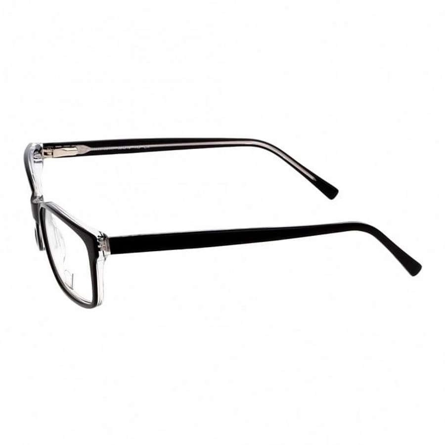 Full Rim Acetate Rectangle Black Large Be Bright BBAM78 Eyeglasses