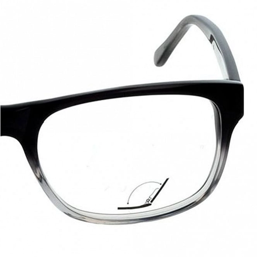 Full Rim Acetate Rectangle Black Large Be Bright BBDM01 Eyeglasses