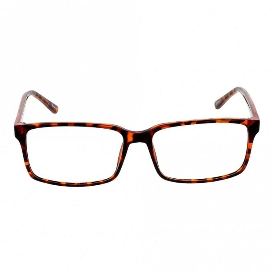 Full Rim Propionate Rectangle Brown Large Seen SNAM21 Eyeglasses