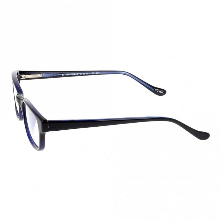 Full Rim Propionate Rectangle Blue Small Seen SNCK01 Eyeglasses