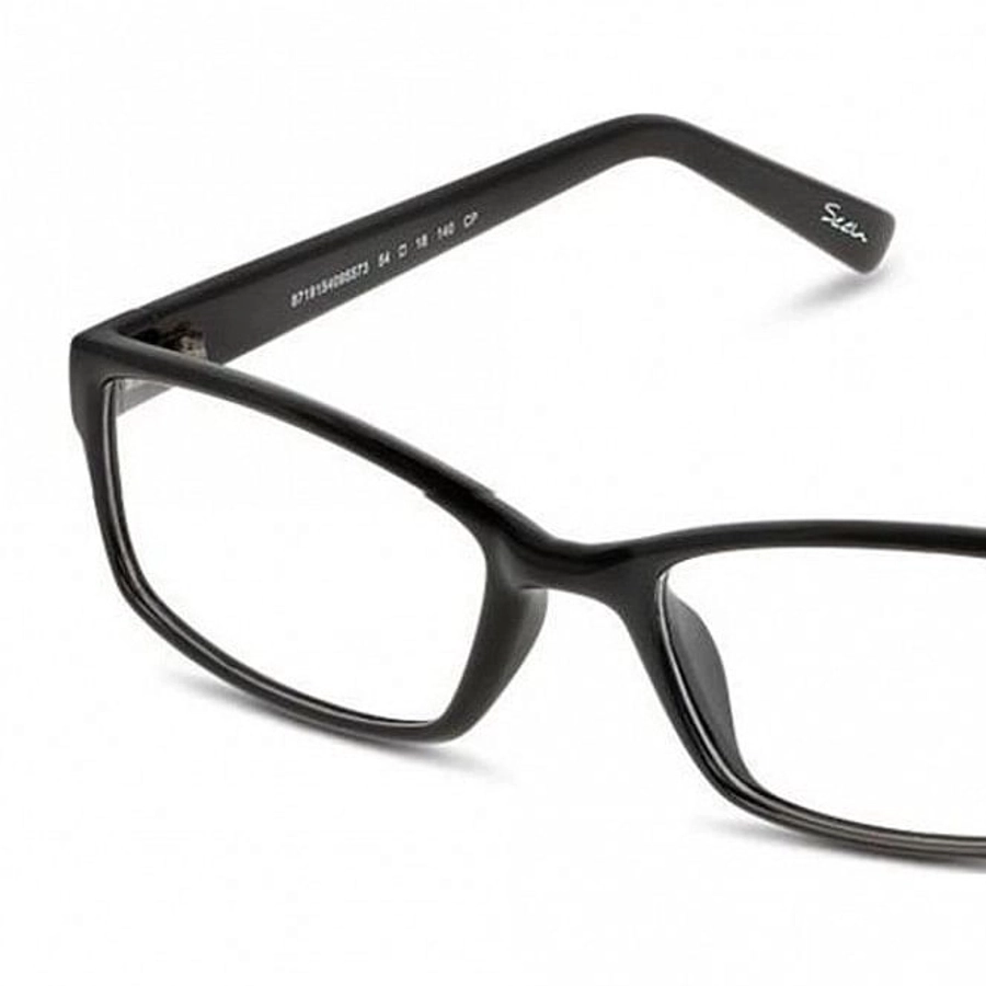 Full Rim Propionate Rectangle Black Medium Seen SNDF04 Eyeglasses