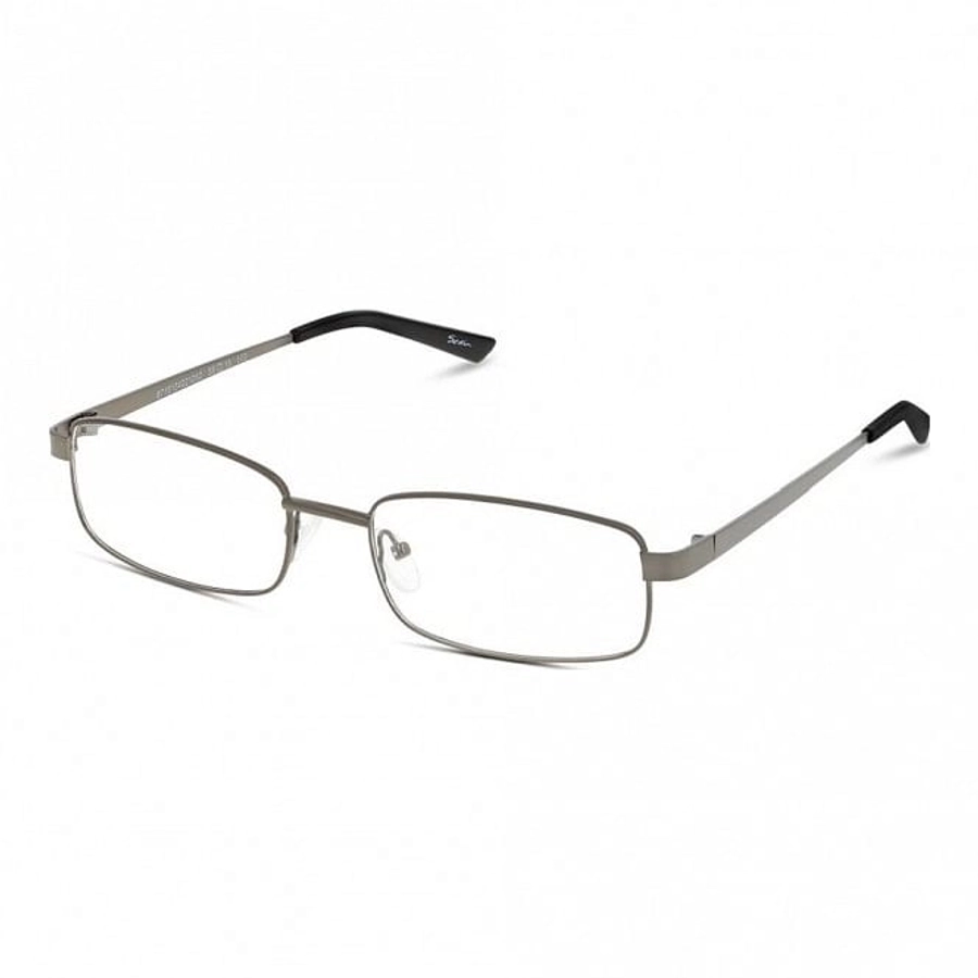 Full Rim Metal Rectangle Gun Metal Large Seen SNCM09 Eyeglasses